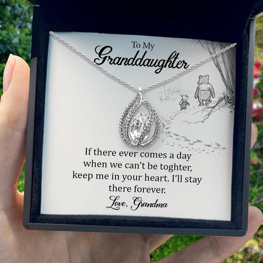 AllGifting, Birdcage Necklace For Women, Granddaughter Gift Sterling Silver Birdcage Pendant Jewelry, Card7