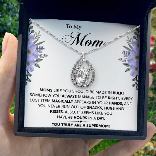 AllGifting, Birdcage Necklace For Women, Mom Gift Sterling Silver Birdcage Pendant Jewelry, Card19