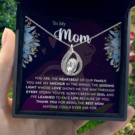 AllGifting, Birdcage Necklace For Women, Mom Gift Sterling Silver Birdcage Pendant Jewelry, Card23