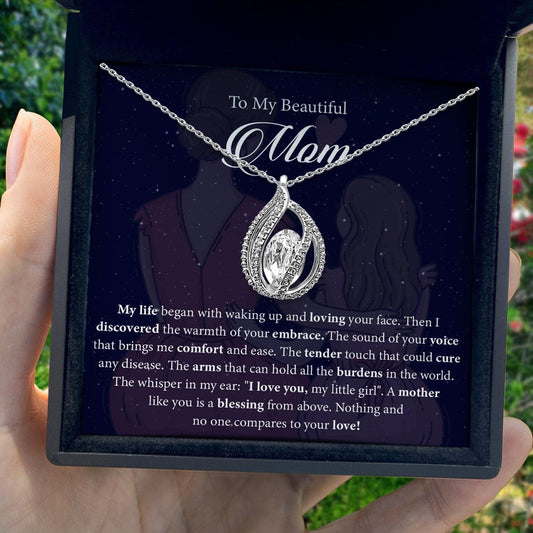 AllGifting, Birdcage Necklace For Women, Mom Gift Sterling Silver Birdcage Pendant Jewelry, Card3