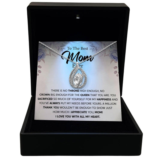 AllGifting, Women's Necklace, Orbital Birdcage, Mom Gift Sterling Silver Birdcage Pendant Jewelry, Card7