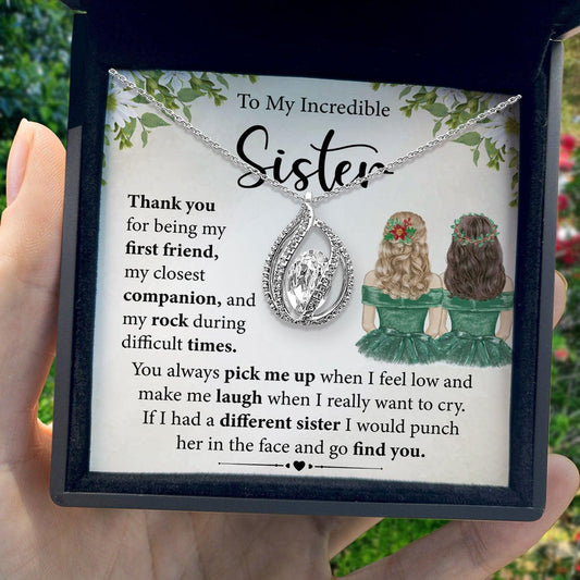 AllGifting, Birdcage Necklace For Women, Sister Gift Sterling Silver Birdcage Pendant Jewelry, Card2