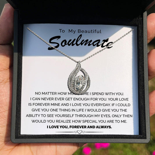 AllGifting, Birdcage Necklace For Women, Soulmate Gift Sterling Silver Birdcage Pendant Jewelry