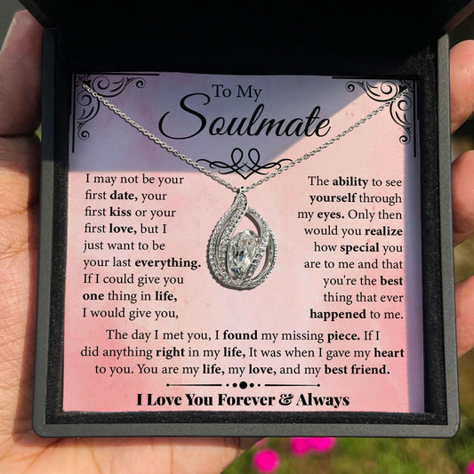 AllGifting, Birdcage Necklace For Women, Soulmate Gift Sterling Silver Birdcage Pendant Jewelry, Card11