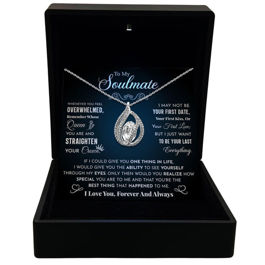 AllGifting, Women's Necklace, Orbital Birdcage, Soulmate Gift Sterling Silver Birdcage Pendant Jewelry, Card13