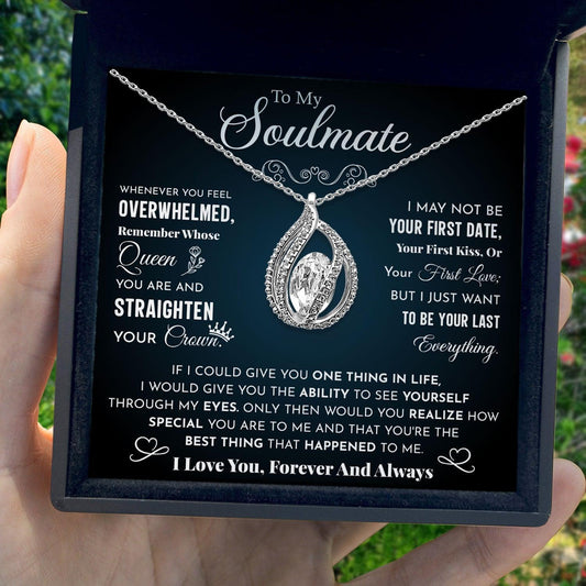 AllGifting, Birdcage Necklace For Women, Soulmate Gift Sterling Silver Birdcage Pendant Jewelry, Card13