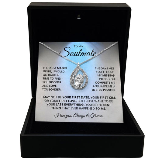 AllGifting, Women's Necklace, Orbital Birdcage, Soulmate Gift Sterling Silver Birdcage Pendant Jewelry, Card15