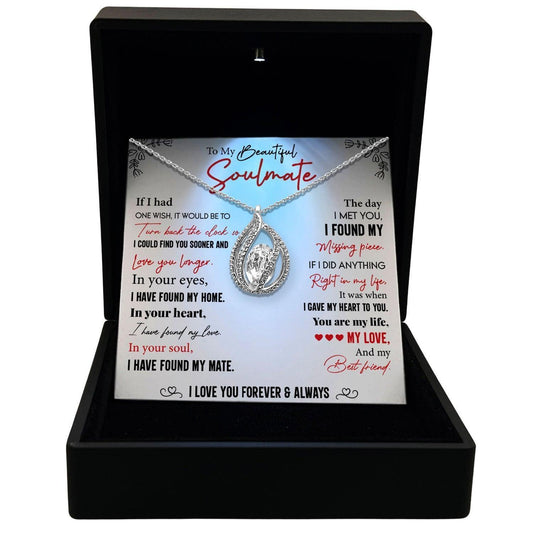 AllGifting, Women's Necklace, Orbital Birdcage, Soulmate Gift Sterling Silver Birdcage Pendant Jewelry, Card4