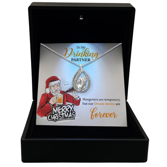 AllGifting, Women's Necklace, Orbital Birdcage Sterling Silver Birdcage Pendant Jewelry, Card16