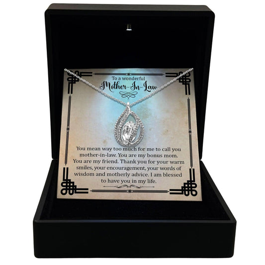 AllGifting, Women's Necklace, Orbital Birdcage Sterling Silver Birdcage Pendant Jewelry, Card29
