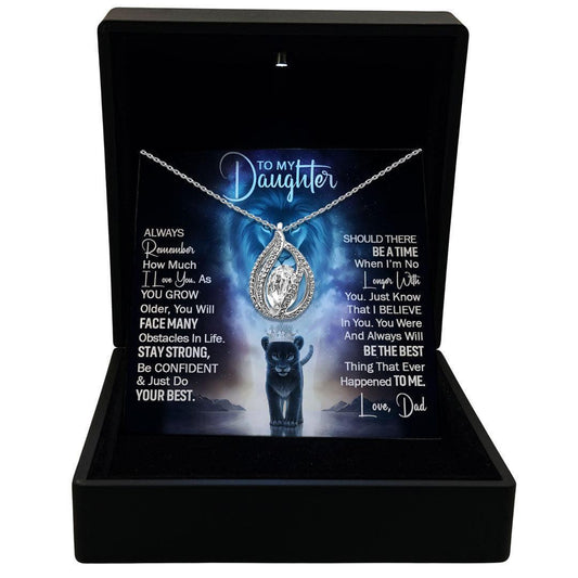 AllGifting, Women's Necklace, Orbital Birdcage Sterling Silver Birdcage Pendant Jewelry, Card3