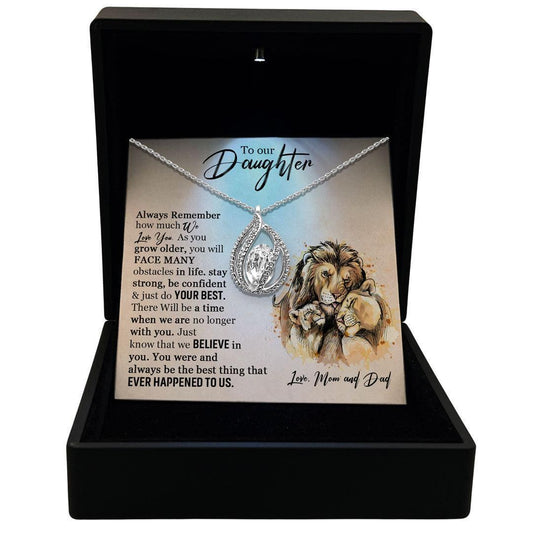 AllGifting, Women's Necklace, Orbital Birdcage Sterling Silver Birdcage Pendant Jewelry, Card30