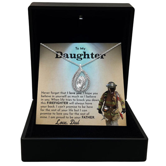 AllGifting, Women's Necklace, Orbital Birdcage Sterling Silver Birdcage Pendant Jewelry, Card6