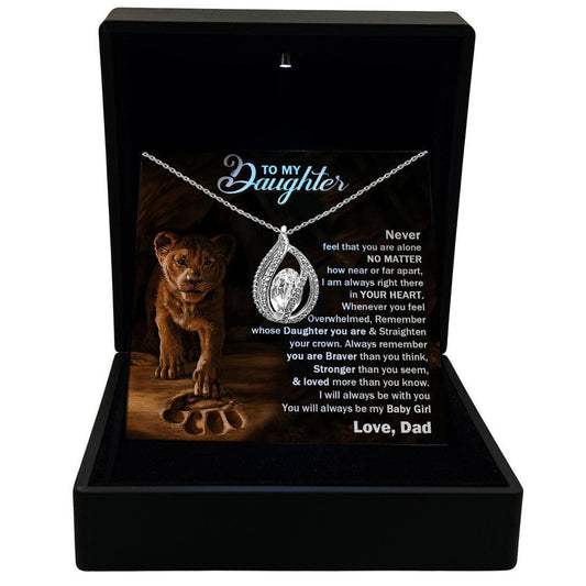 AllGifting, Women's Necklace, Orbital Birdcage Sterling Silver Birdcage Pendant Jewelry, Card9