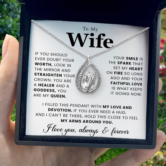 AllGifting, Birdcage Necklace For Women, Wife Gift Sterling Silver Birdcage Pendant Jewelry