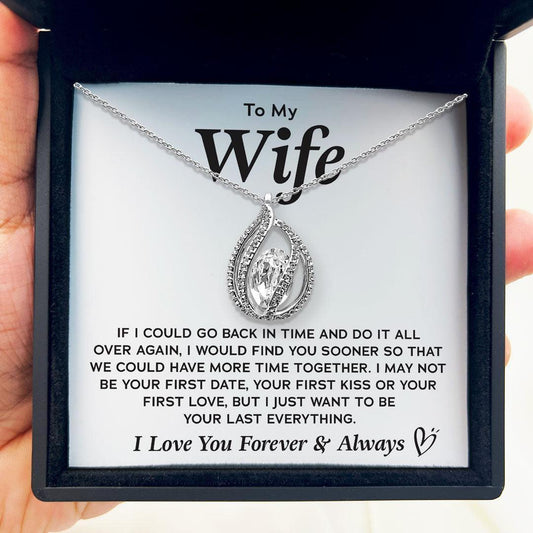 AllGifting, Birdcage Necklace For Women, Wife Gift Sterling Silver Birdcage Pendant Jewelry, Card11