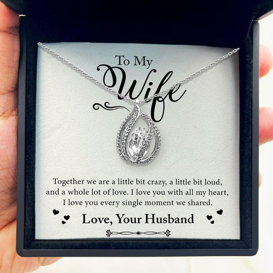 AllGifting, Birdcage Necklace For Women, Wife Gift Sterling Silver Birdcage Pendant Jewelry, Card12