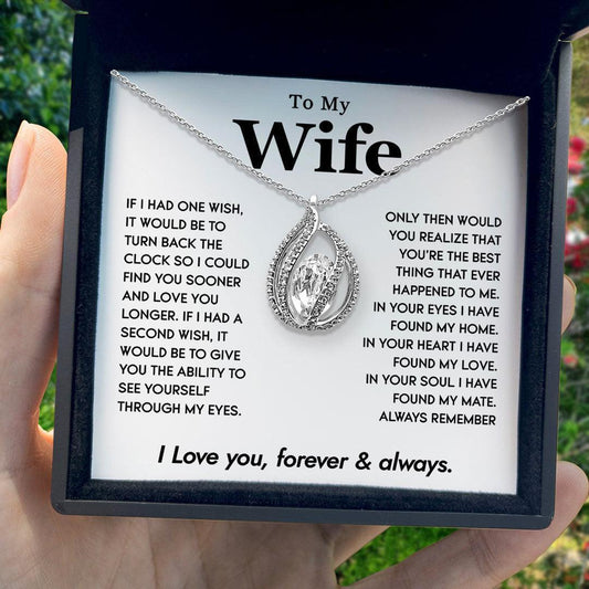 AllGifting, Birdcage Necklace For Women, Wife Gift Sterling Silver Birdcage Pendant Jewelry, Card14
