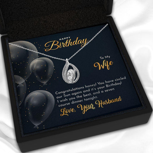 AllGifting, Birdcage Necklace For Women, Wife Gift Sterling Silver Birdcage Pendant Jewelry, Card18