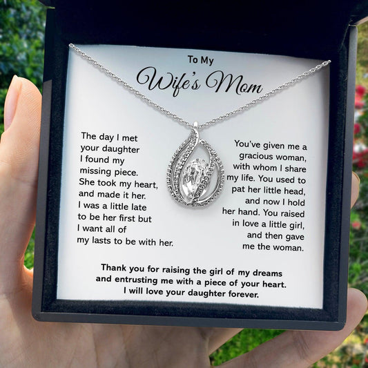 AllGifting, Birdcage Necklace For Women, Wife's Mom Gift Sterling Silver Birdcage Pendant Jewelry, Card19