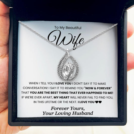 AllGifting, Birdcage Necklace For Women, Wife Gift Sterling Silver Birdcage Pendant Jewelry, Card5