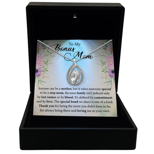 Women's Necklace Bonus Mom Gift Pendant Jewelry, Card4