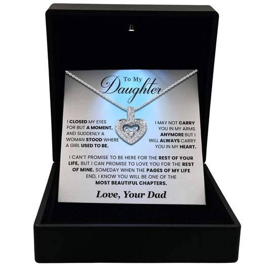 Women's Necklace Daughter Gift Pendant Jewelry, Card11