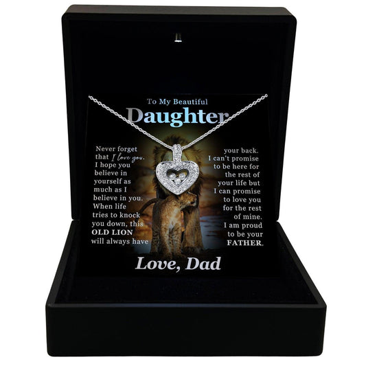 Women's Necklace Daughter Gift Pendant Jewelry, Card13