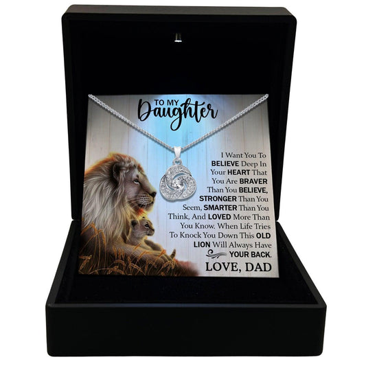 Women's Necklace Daughter Gift Pendant Jewelry, Card15