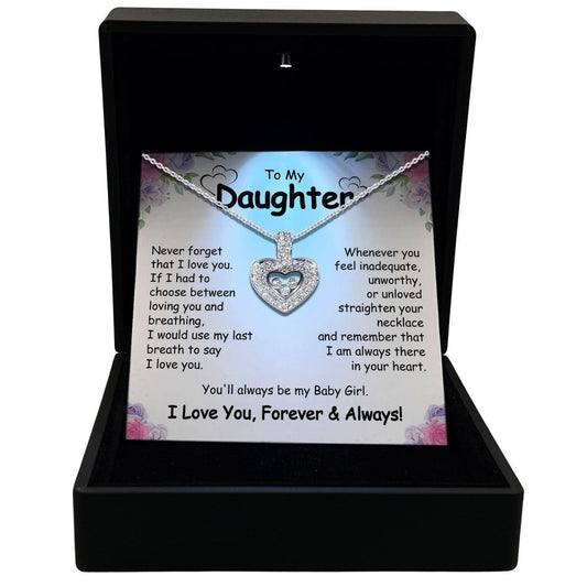 Women's Necklace Daughter Gift Pendant Jewelry, Card22