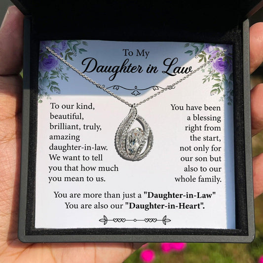 AllGifting, Birdcage Necklace For Women,  Daughter-in-Law Gift Pendant Jewelry, Card1