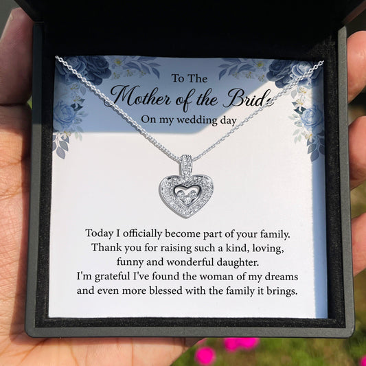 AllGifting, Floating Heart Necklace, Heart Sterling Silver Heart Pendant Jewelry, Card5