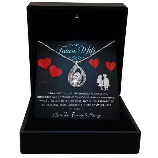 Women's Necklace Future Wife Gift Pendant Jewelry, Card6
