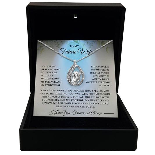 Women's Necklace Future Wife Gift Pendant Jewelry, Card7