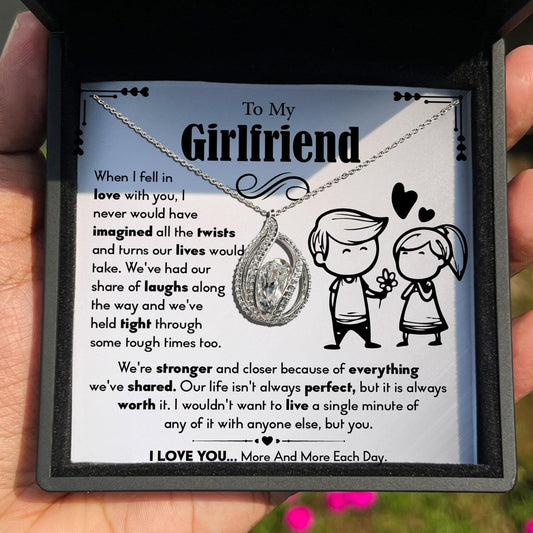 AllGifting, Birdcage Necklace For Women,  Girlfriend Gift Pendant Jewelry, Card1