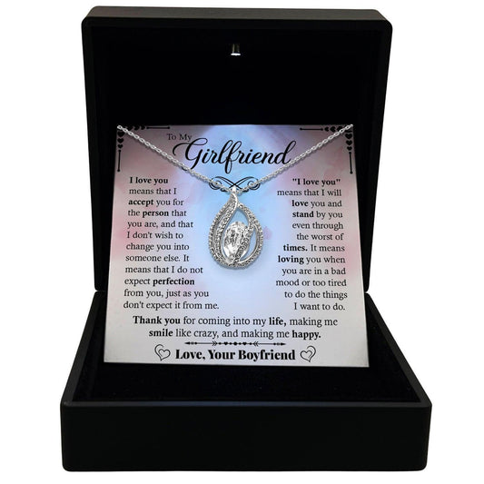 Women's Necklace Girlfriend Gift Pendant Jewelry, Card2