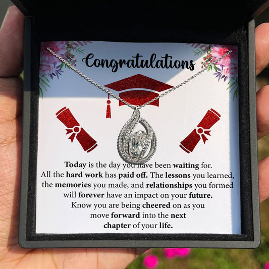AllGifting, Birdcage Necklace For Women,  Graduation Gift Pendant Jewelry