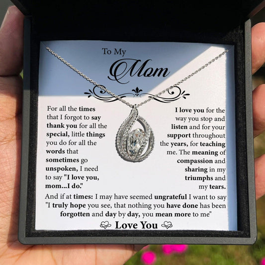 AllGifting, Birdcage Necklace For Women,  Mom Gift Pendant Jewelry, Card4