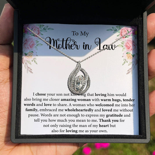 AllGifting, Birdcage Necklace For Women,  Mother-in-Law Gift Pendant Jewelry