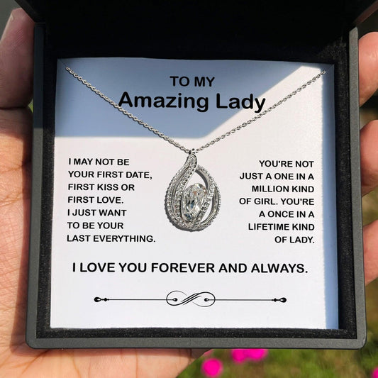 AllGifting, Birdcage Necklace For Women,  Pendant Jewelry, Card13