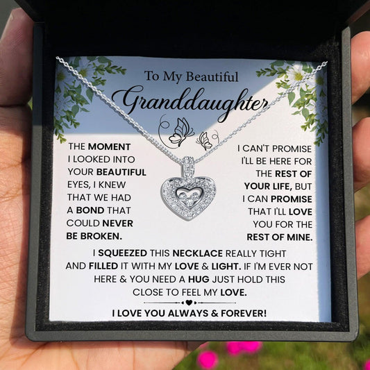 AllGifting, Floating Heart Necklace, Pendant Jewelry, Card32