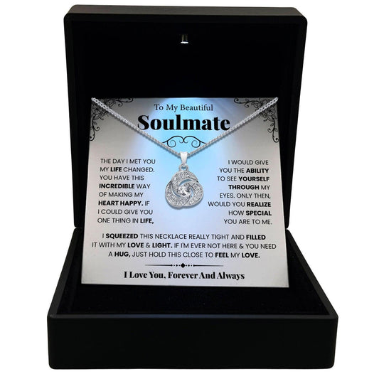 Women's Necklace Soulmate Gift Pendant Jewelry, Card4