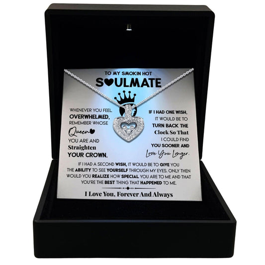 Women's Necklace Soulmate Gift Pendant Jewelry, Card6